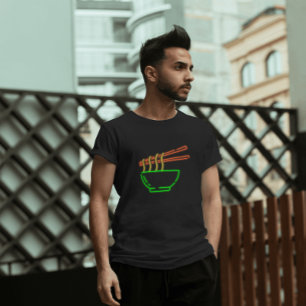 Neon Asian Neondle Bowl T-shirt