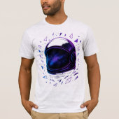 Neon Astronaut Galaxy Mist T-shirt (Voorkant)