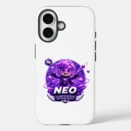 Neon ATOMIVRA iPhone hoesje