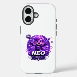 Neon ATOMIVRA iPhone hoesje