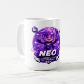 Neon ATOMIVRA Koffiemok (Voorkant links)