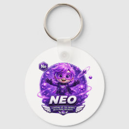 Neon ATOMIVRA Sleutelhanger