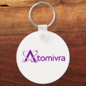 Neon ATOMIVRA Sleutelhanger (Achterkant)