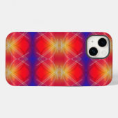 Neon Attraction Gelaagde Abstract Design Case-Mate iPhone Case (Achterkant (horizontaal))