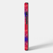 Neon Attraction Gelaagde Abstract Design Case-Mate iPhone Case (Achterkant / Links)