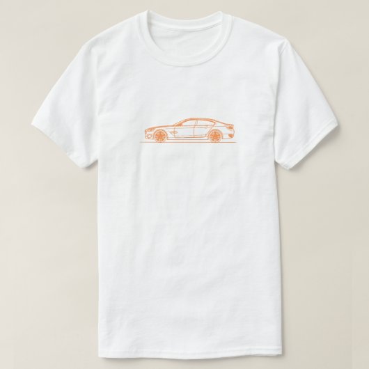 Neon auto cadeau voor Car Lover T-shirt (Design voorkant)