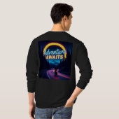 Neon Avontuur Wacht - Mountai T-shirt (Achterkant volledig)