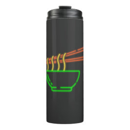 Neon Aziatische Noedelkom  Thermosbeker