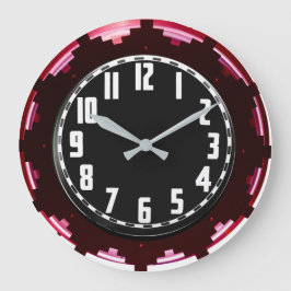 Neon Aztec 1930-klok Grote Klok