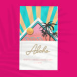 Neon Bachelorette-feest op een hete tropische stra Spandoek<br><div class="desc">Geef je tropische vrijgezellenfeest een oppepper met deze hete aangepaste banners! Vind bijpassende items in mijn winkel.</div>