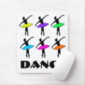 Neon Ballerinas Ballet Tutu Dance Teacher Pointe Muismat (Met muis)