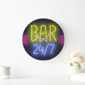 Neon Bar Grote Klok (Huis)