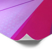 Neon barbershop digital painting print (Hoek)