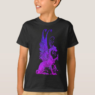 Neon Basilisk Monster Symbol Dragon Ancient Beast T-shirt