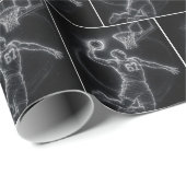 Neon Basketbalspeler Nummer 67 Cadeaupapier (Rol Hoek)