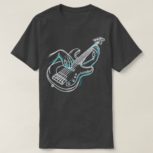Neon BassMan T-shirt (Design voorkant)