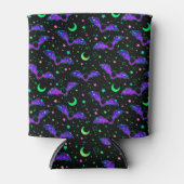 Neon Bats Moons and Stars Koelbox Blikjeskoeler (Voorkant)
