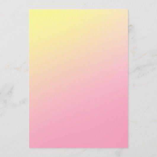 Neon Beach b. Bachelorette Weekend Itinerary Kaart (Achterkant)