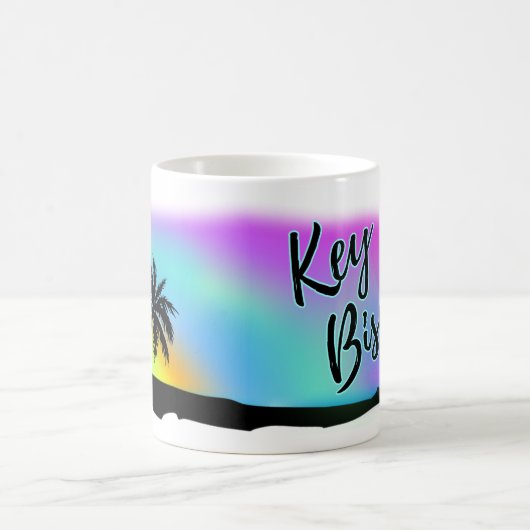 Neon Beach Skies bij key Biscayne Koffiemok (Center)