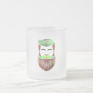 Neon Beard Vibes Matglas Koffiemok