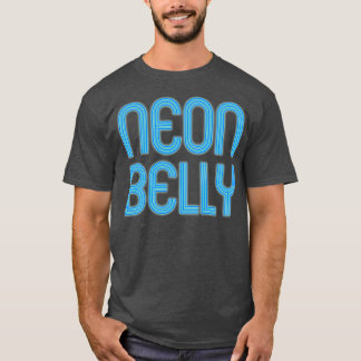 Neon Belly Blue Brazilian Jiu Jitsu voor BJJ Cool  T-shirt
