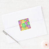 neon beren stickers (Envelop)