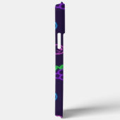 Neon Berry Patroon iPhone 13 Pro Max Hoesje (Achterkant / Rechts)