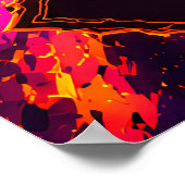 Neon Beschermer Vader Poster (Hoek)
