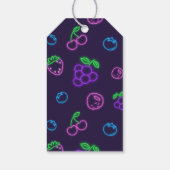 Neon Besjespatroon Gift Tag Cadeaulabel (Achterkant)
