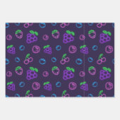 Neon Bespatroon Cadeaupapier Vellen (Voorkant 3)