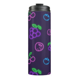 Neon Bespatroon Thermische Tumbler Thermosbeker