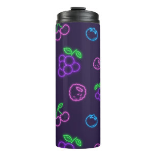 Neon Bespatroon Thermische Tumbler Thermosbeker