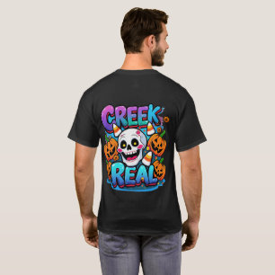 Neon Big-Eyed Bird Halloween T-Shirt