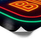 Neon Bighorn-Poster Perfect Poster (Hoek)