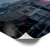 Neon Billboard with INVEST Text Perfect Poster (Hoek)