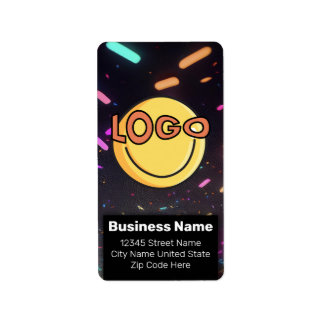 Neon Black Nightlife Events Zakelijk Branding Etiket