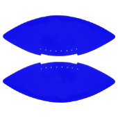 Neon Blauw Stevige Kleur American Football (Panelen)