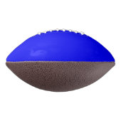 Neon Blauw Stevige Kleur American Football (Gedraaid 90)