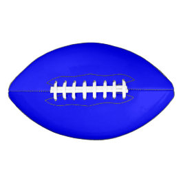 Neon Blauw Stevige Kleur American Football