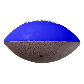 Neon Blauw Stevige Kleur American Football (Gedraaid 270)