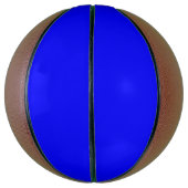Neon Blauw Stevige Kleur Basketbal (Verticaal)