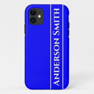 Neon Blauw Stevige Kleur Case-Mate iPhone Case
