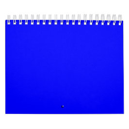 Neon Blauw Stevige Kleur Kalender