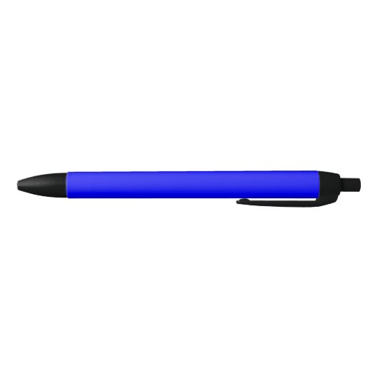 Neon Blauw Stevige Kleur Zwarte Inkt Pen (Bodem)