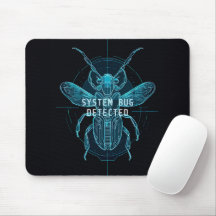 Neon Blauwdruk Systeem Bug Programmeursbureau