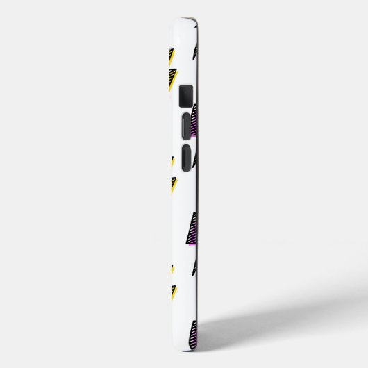  neon bliksemschichtpatroon Case-Mate iPhone case (Achterkant / Links)