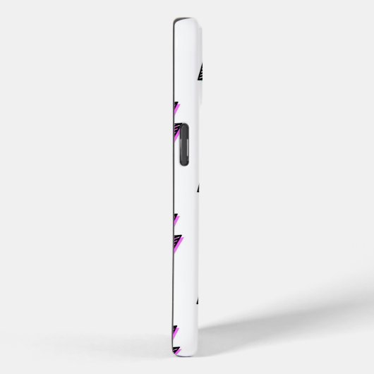 neon bliksemschichtpatroon Case-Mate iPhone case (Achterkant / Rechts)