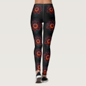 Neon Bloesem Leggings (Achterkant)