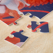 Neon Bloesem Legpuzzel (Zijkant)