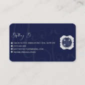 Neon Blonde Salon Visitekaartjes (Achterkant)